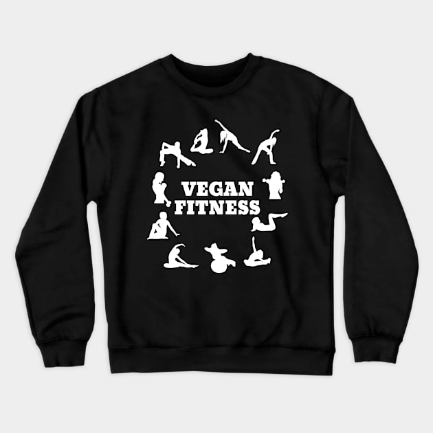 Vegan Fitness Crewneck Sweatshirt by RadStar